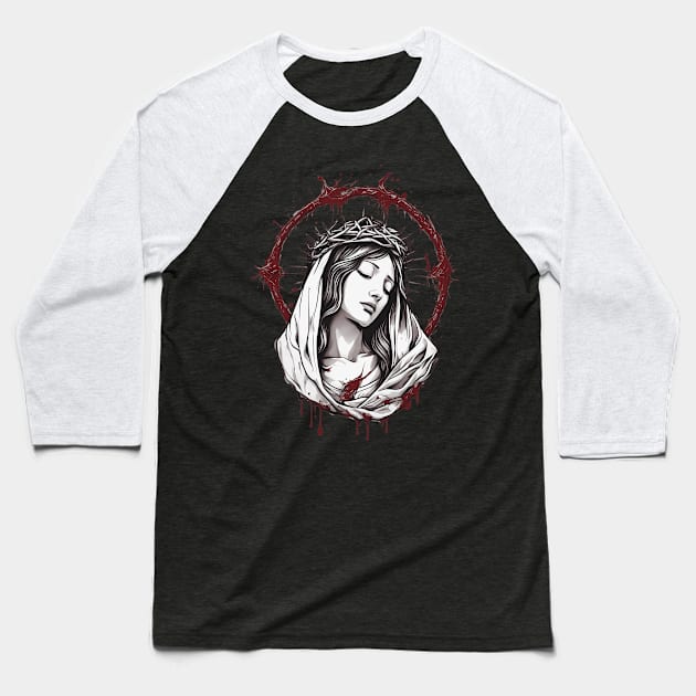 Saint Mary Disciple Of The Lord Baseball T-Shirt by animegirlnft